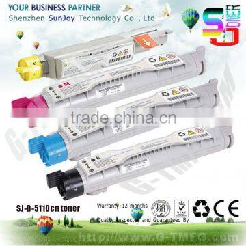 New premium lasser color toner cartridge H7028 310-5807 for Dell 5100cn Color Laser Printer