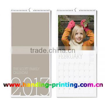 Supply Wall Hanging Calendar Printing