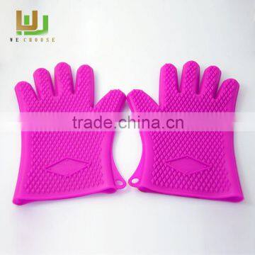 Heat Resistant Silicone Gloves non-stick silicone baking gloves for cooking