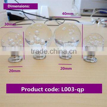 New Arrival custom design crystal cheap drawer knobs on sale