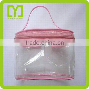 2016 Yiwu China hot selling wholesale pvc handle bag