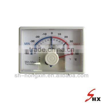 Non digital non mercury industrial use max&min thermometer