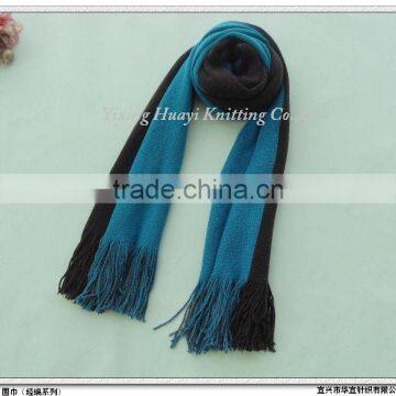 Adult Winter Colors Acrylic Warp Knitting Scarf Js344 photo-5