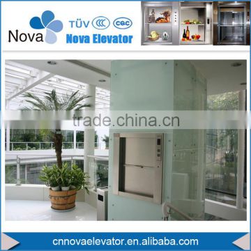 100kg~500kg Dumbwaiter Elevator, Food Lift with 0.4m/s Rated Speed