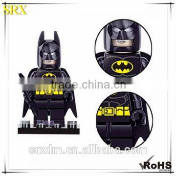 Promotiaonal designer Marvel batman Minifigures mini figure, custom mini plastic figure toy for kids