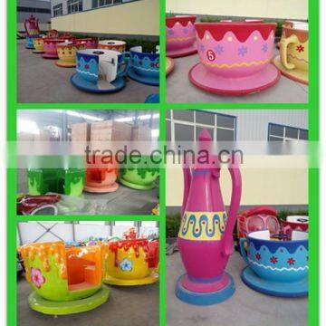 6 Cups Tea Cup Rides For Sale, Rotating Tea Cup Rides, Portable Tea Cup Rides Amusement