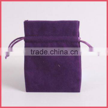 Wholesale Simple Jewelry Gift Pouch Velvet Cosmetic Bag