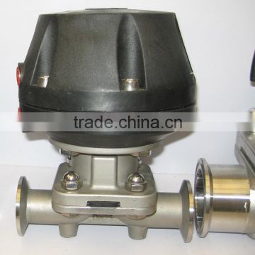 welding type pneumatic control diaphgram valves sanitary