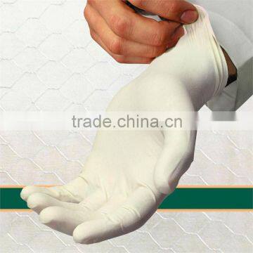 CE Approved AQL1.5 Coloured Disposable Examination Used Latex Examination Glove Powder-free ( IS09004)