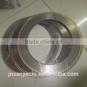 Shantui bulldozer SD16 steering clutch friction disk 16Y-16-02000