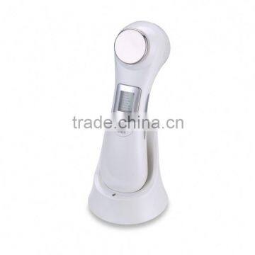 Handheld electric face massager Exfoliator photon ultrasonic beauty machine