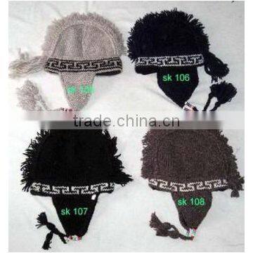 New design woolen hat/100% pure woolen hate