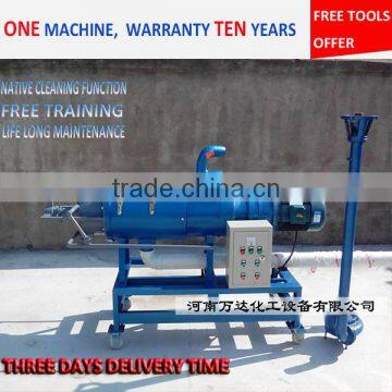 Tools free horizontal horse dewatering machine