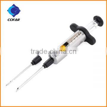 High quality 1OZ meat injector with blister