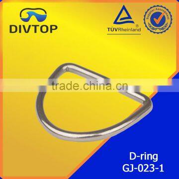 Stainless steel D-ring bag parts d-ring