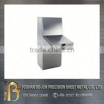 China wholesale custom stainless steel control console enclosures manufacture, steel box enclosure