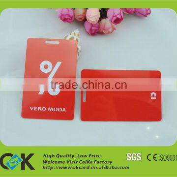 Eco-plastic pvc! Custom pvc luggage tag with clear strip