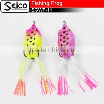 SGWF-11 Artifical Plastic Floating Soft Frog, 55mm/13g photo-3