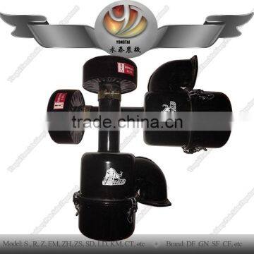 Agricultural machinery single cylinder three-level silencer for tractor