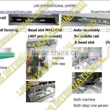 LMS top quality full automatic drawer slide roll forming machine