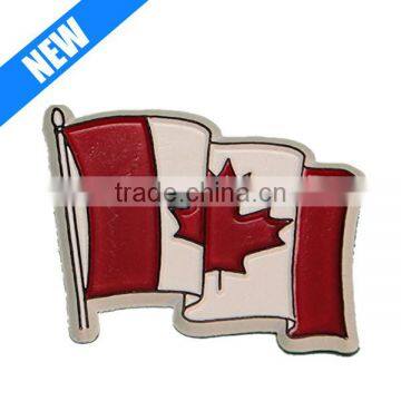 Canada Flag 2D Pvc Magnets Souvenirs for Sale