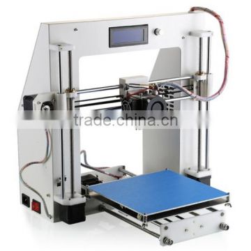 JGAURORA Mini Metal Frame Desktop Cura FDM DIY 3D Printer Kit Machine 3D Metal Printer A3 Pirce Printing 10 Types of Filament