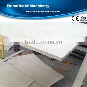 Horse Rider WPC Construction Template Extruding Machine photo-3