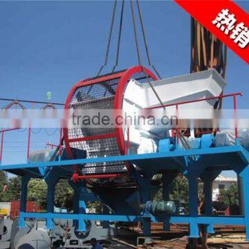 High efficiency waste tire crusher /tyre shredder for sale