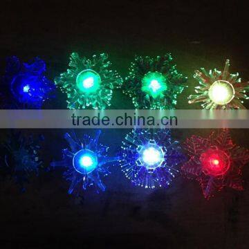 2015 Newest Led Snowflake Light Fiber Optic Snowflake Hanging Chrismas Decoration Snowflake Haing Snowflake Light Chrismas Light photo-3