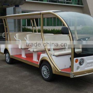 14 Seats Personal Transport Electric Tourist Bus Golf Vehicle photo-3
