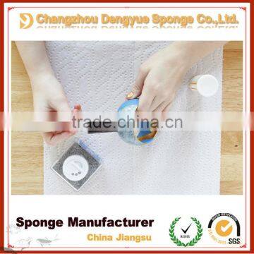 Black PU Sponge Soft Filter Foam Drawing Painting Craft Foam Brush With Wooden Handle photo-6