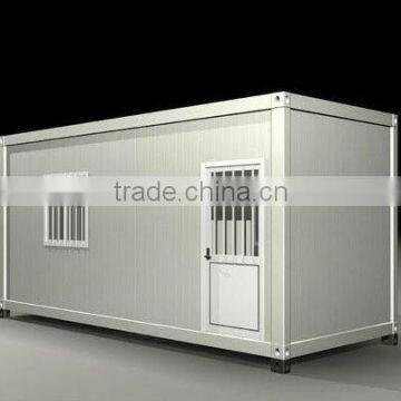 steel structure low cost container house with sandwich panel