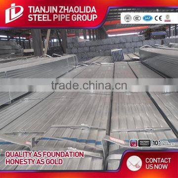 Cold Rolled Think Wall Galvanized Steel Square Pipe Made in Tianjin China photo-2