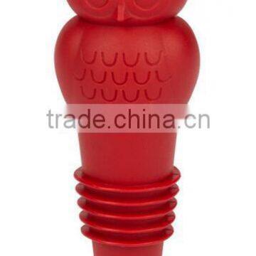 Owl Silicone Bottle Stoppers,Wine Stopper Saver,Glass Bottle Cork photo-4
