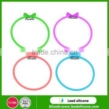 Fashion Personalized Silicone Bracelet - Multi-colored Rabbit/ Wholesale Silicone Bracelet