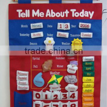 #14060702 personalized felt toys, education toy craft kit for kids