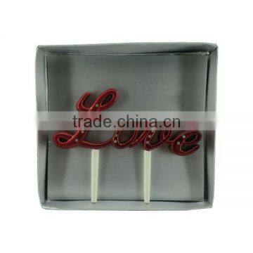 Love Resin Wedding & Birthday Cake Topper photo-3