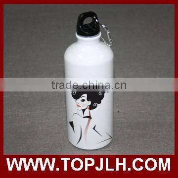 Hot New Products Thermal Transfer Blank White Water Bottle 600ml photo-4