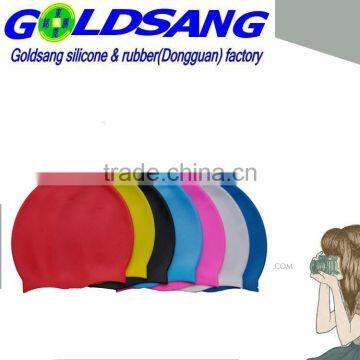 Fashion Silicone Swiming Cap Sport Bathing Cap photo-2
