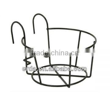 Metal hanging Flower Plant Holder Balcony Flower racK