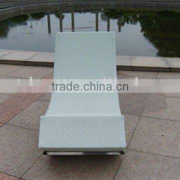 rattan outdoor lounge/wicker bed /garden lounge