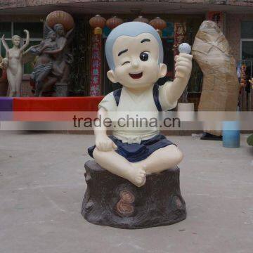 FRP cartoon sculpture