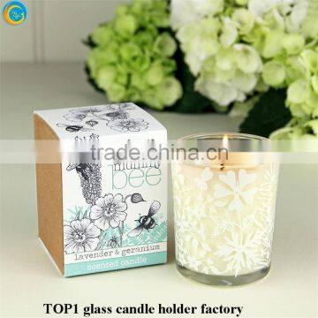 Custom wholesale candles in gift box