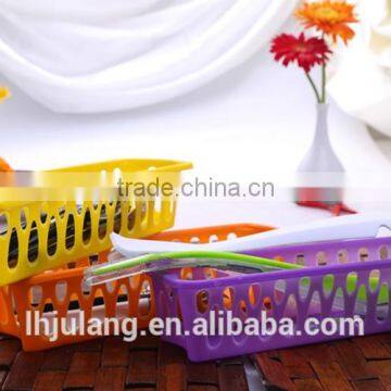 Useful Mini Plastic Storage Basket / Slim Plastic Basket photo-3