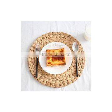 Water Hyacinth Placemat / Non Toxic Round Plate photo-3