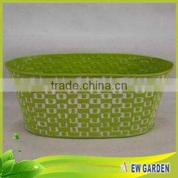Factory Price Unique Handicraft Galvanized Pot for Garden photo-3