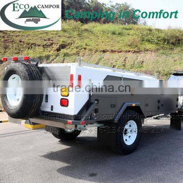 Adventure Off Road Rear Folding Campers Powder Material Trailers