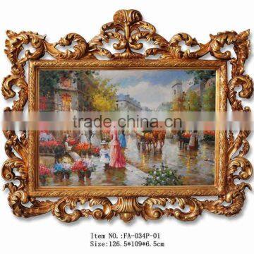 FA-034G-01 Ornate Hand-painted Oil Paintings for Decor photo-2