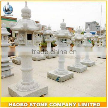 Granite lantern natural stone japanese