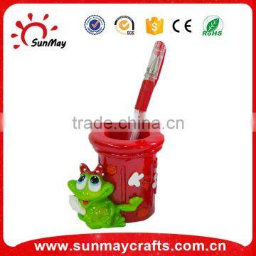 valentine gift frog custom pen holer